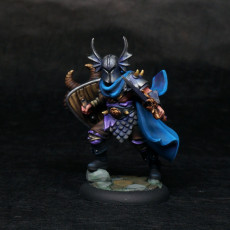 Picture of print of Evil Warrior [PRE-SUPPORTED]