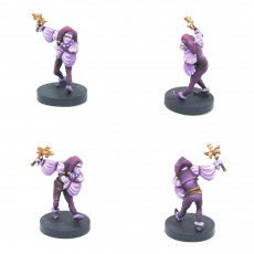 Picture of print of Carnival jester [PRE-SUPPORTED]