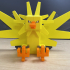 Pokemon Quest Articulated Zapdos Toy image