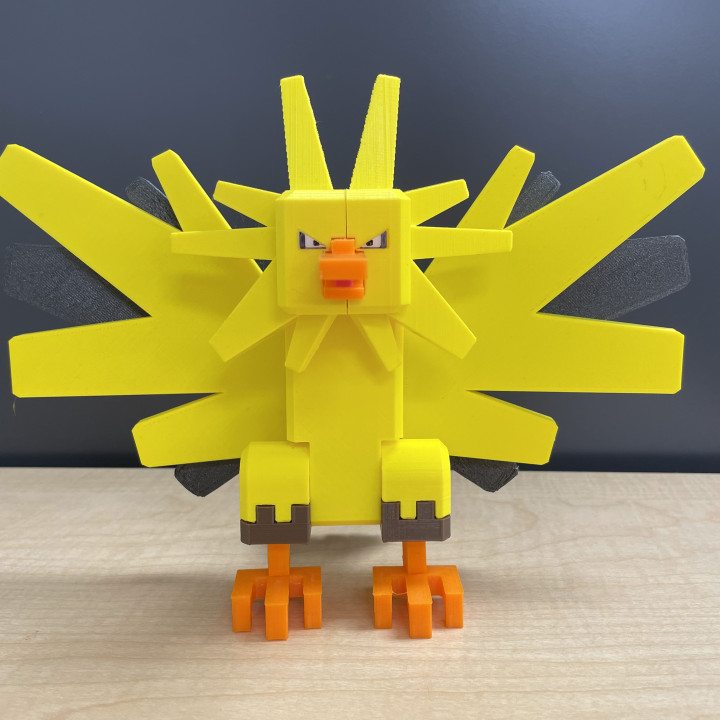 Pokemon Quest Articulated Zapdos Toy