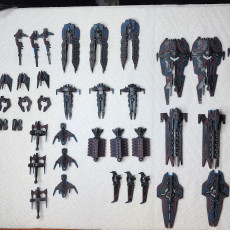 Picture of print of Udoxian Fleet [Fleet Scale Starships]