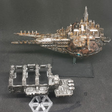 Picture of print of Asteroid Cruiser [Fleet Scale Starship]