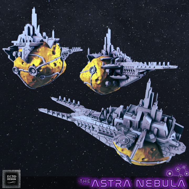 Asteroid Cruiser [Fleet Scale Starship]'s Cover