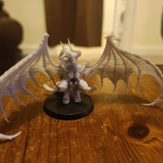 Picture of print of Drow Greater Demonic Valkyrie - Includes Pinup Variant