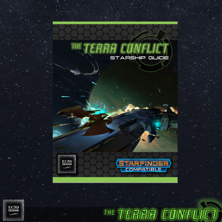 Terra Conflict - Starfinder Stat Block Book (PDF) [ADDON]'s Cover
