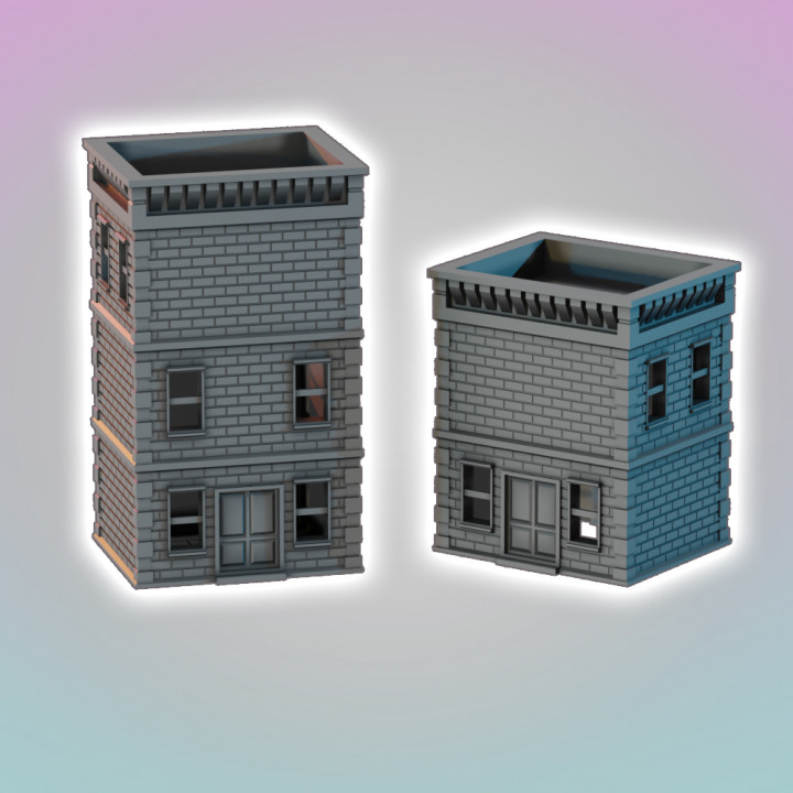$6.00Modern Brick Apartment Buildings