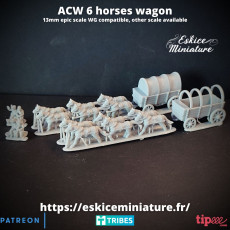Picture of print of ACW full figurines pack - 15mm for wargame