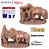 ACW full figurines pack - 15mm for wargame image