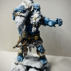 Picture of print of Frost Giants set 3 miniatures 32mm pre-supported