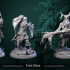 Frost Giants set 3 miniatures 32mm pre-supported image