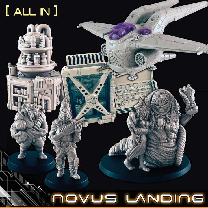 Novus Landing - ALL IN [ADDON]'s Cover