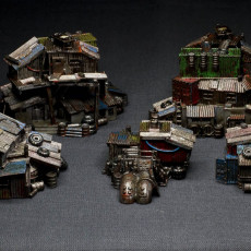 Picture of print of Shanty Town 2