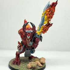 Picture of print of Daemon Harbinger of Wrath