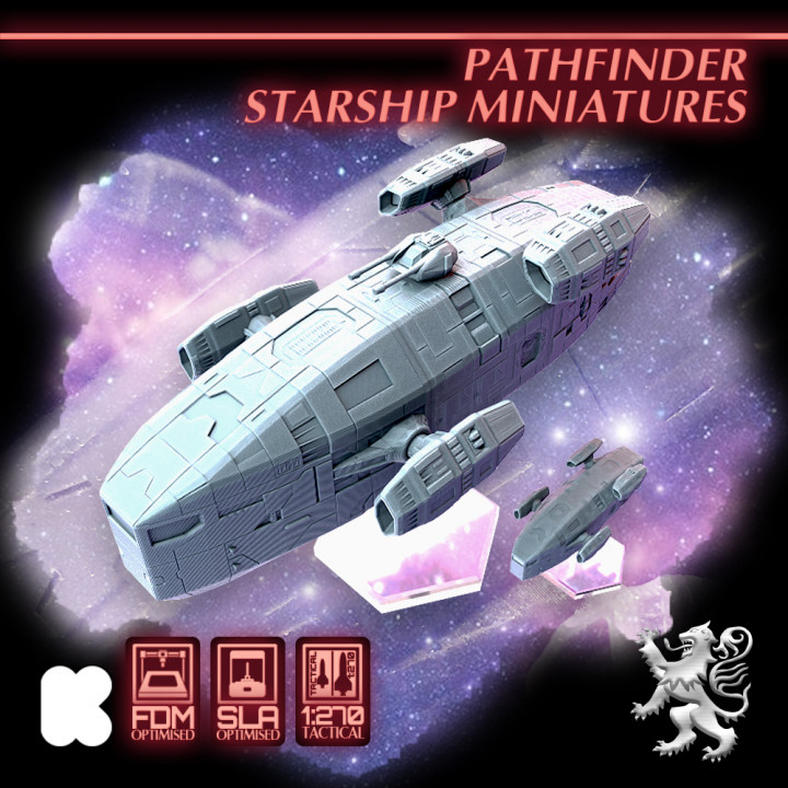 $4.95Pathfinder Starship Miniatures