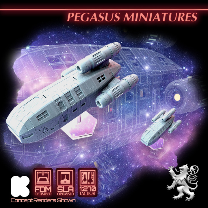 Pegasus Starship Miniatures's Cover
