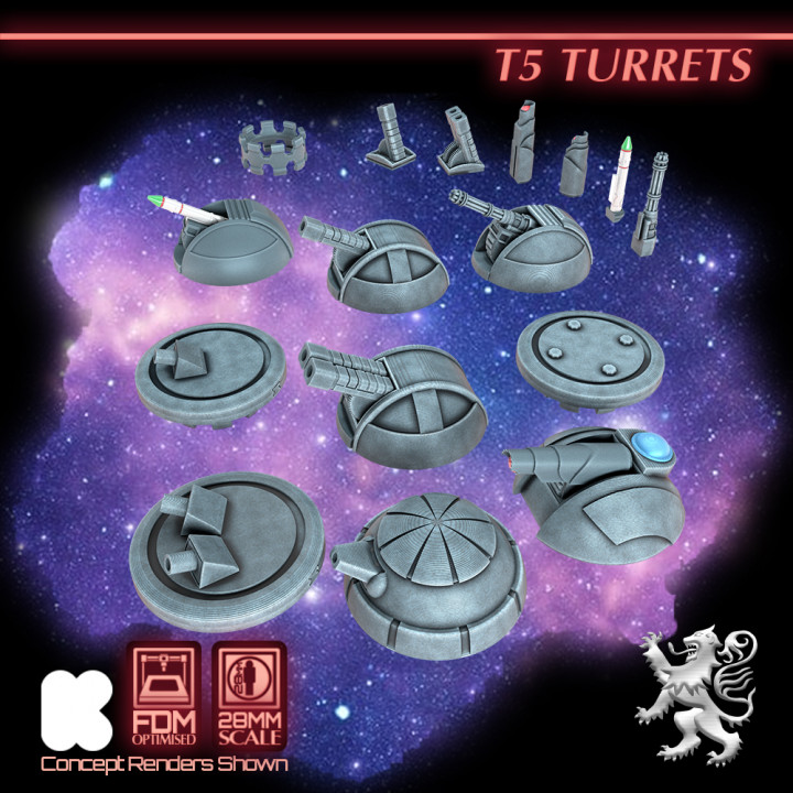 28mm T5 Turrets's Cover