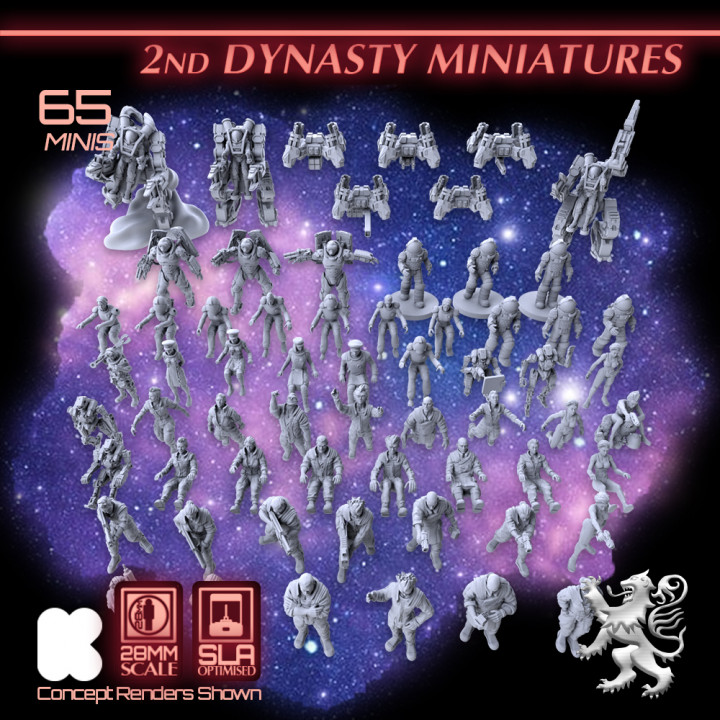 2nd Dynasty Miniatures's Cover