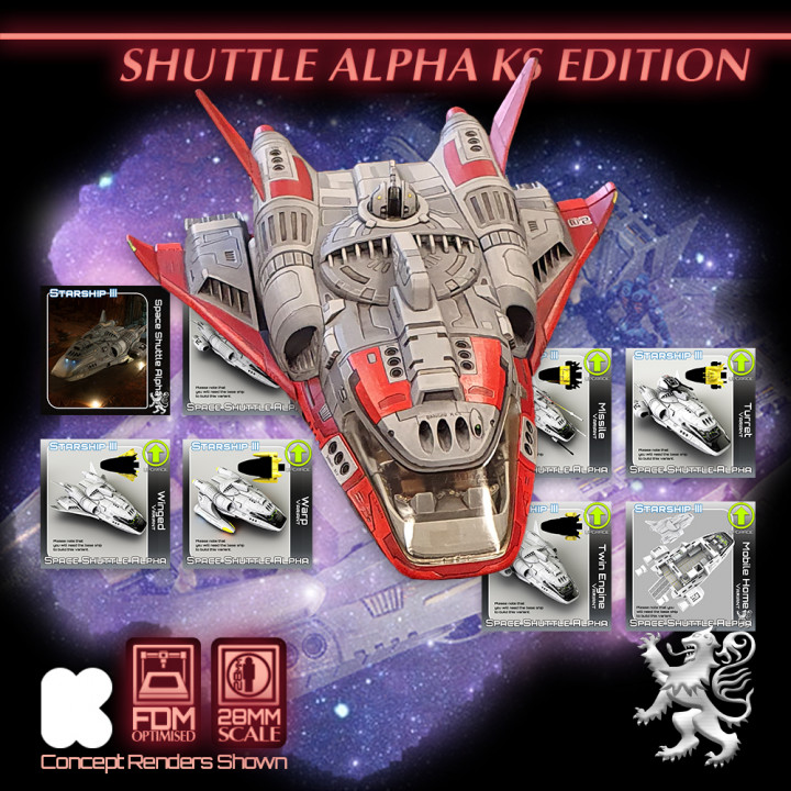 Shuttle Alpha KS Edition's Cover