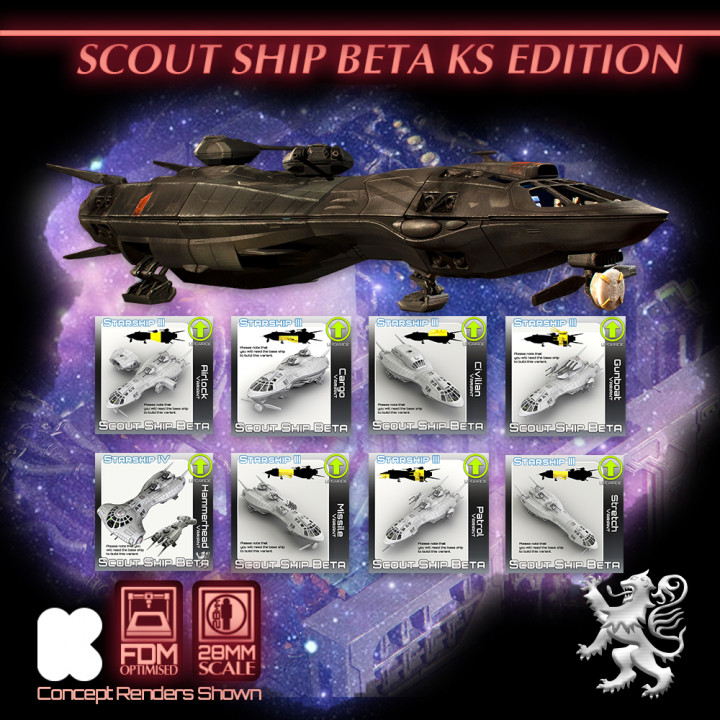Scout Ship Beta KS Edition's Cover