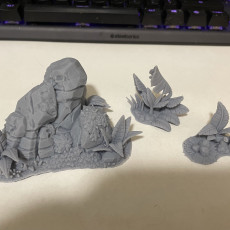Picture of print of Beach Terrain Set (Pre-Supported)