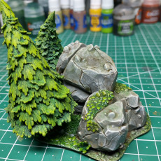 Picture of print of Forest Terrain Set (Pre-Supported)