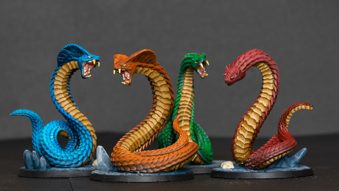 Serpente Nagarot A - Maneaters Nagarots - Artisan Guild