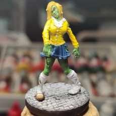 Picture of print of School Girl Zombie