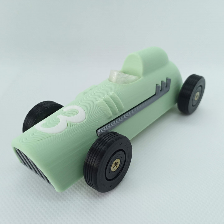 $3.99Old Racing Toy Car. #3.