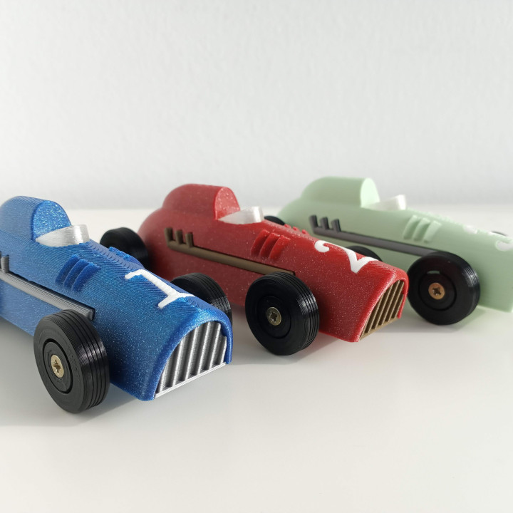 $6.99Old Racing Toy Cars. Full set.