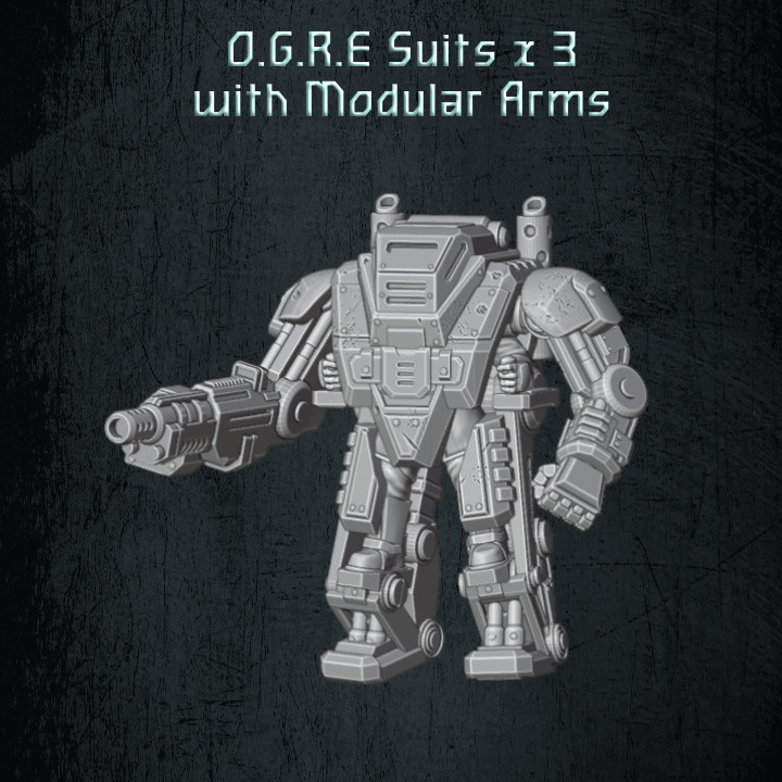 OGRE Suits / Combat Exoskeletons's Cover