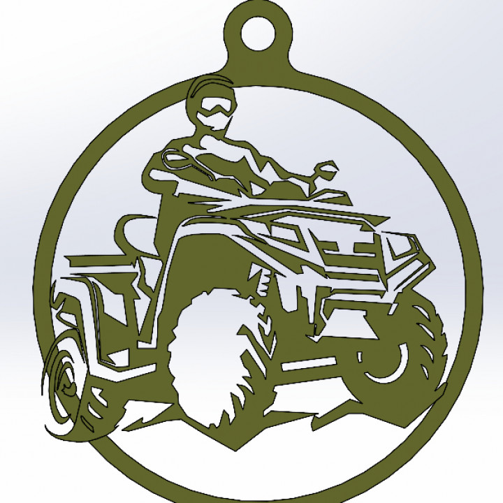 Motorcycle Cristmas Ornament