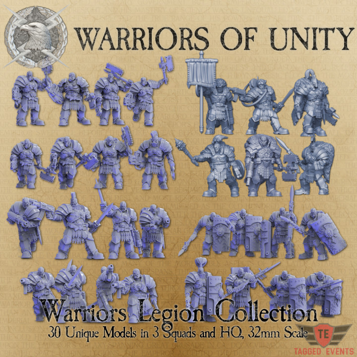 Warriors of Unity - Legion Collection's Cover