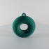Donut Tree Ornament, Christmas Decor by Slimprint image