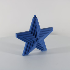 230x230 3d printable additive star christmas tree ornament by slimprint 1