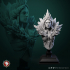 Helga the Frost Witch bust pre-supported image