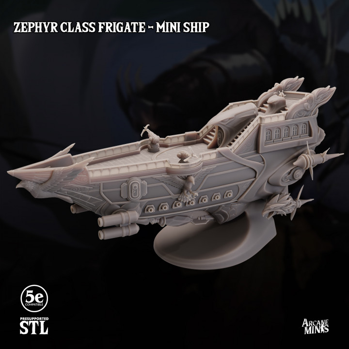 Zephyr Assault Frigate - Mini Ship's Cover