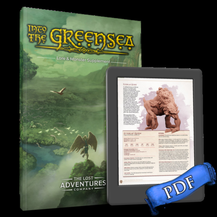 Into The Greensea Lore & Monster Supplement [PDF]'s Cover