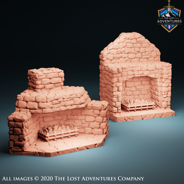 Fireplaces (Set of 2)'s Cover