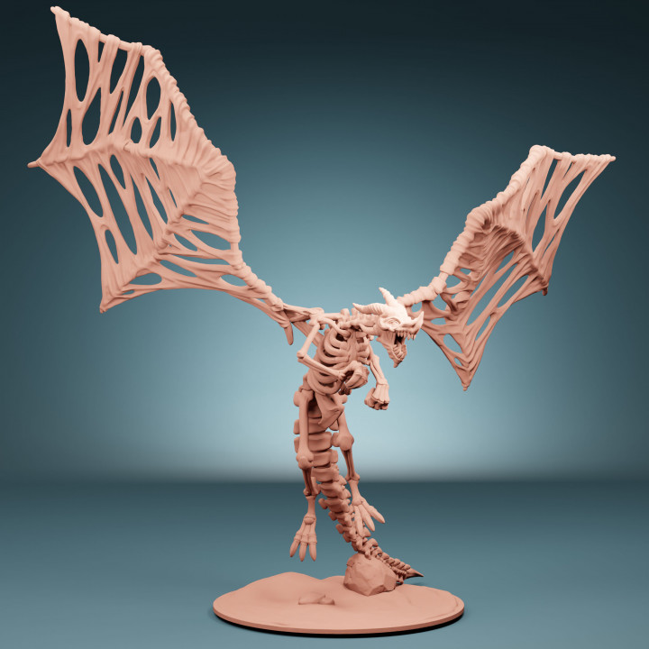 Skeletal Dragon (Alternate Pose)'s Cover