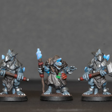 Picture of print of Ice Kobold Variants (Set of 4)