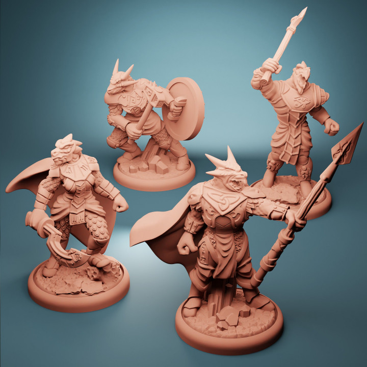 Captains & Champions Variant Dragonborn + Weapons/Shields Pack (Set 2)'s Cover