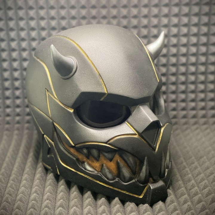 Devil Helmet 3D print model