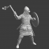 Russian medieval warrior with flail image