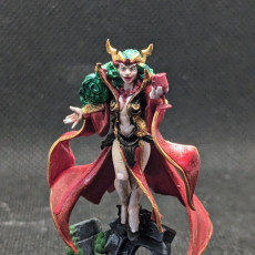 Picture of print of Vampire Sorceress