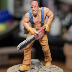 Picture of print of Bradd the Lumberjack