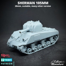 Picture of print of Sherman pack - 28mm