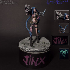 Picture of print of Jinx - League of Legends - Original Version - 25cm model - Fanart
