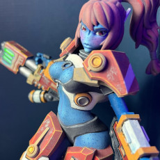 Picture of print of Shadowsun greater good figurine