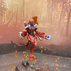 Picture of print of Shadowsun greater good figurine