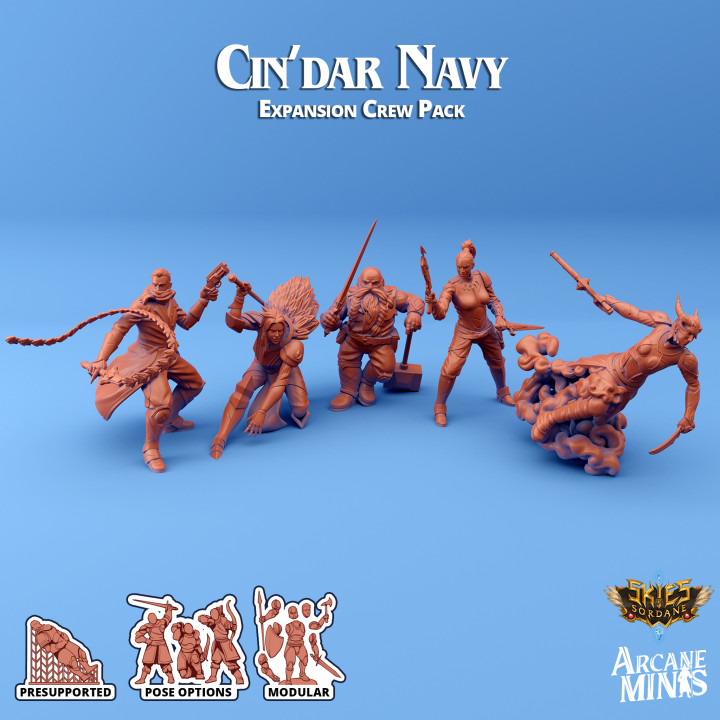 Cin'dar Navy - Expansion Crew's Cover